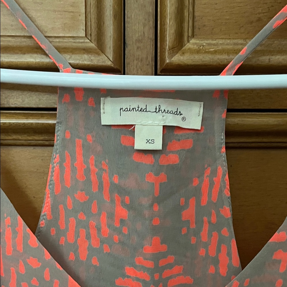 Painted Threads Neon Pink Patterned Camisole - image 2